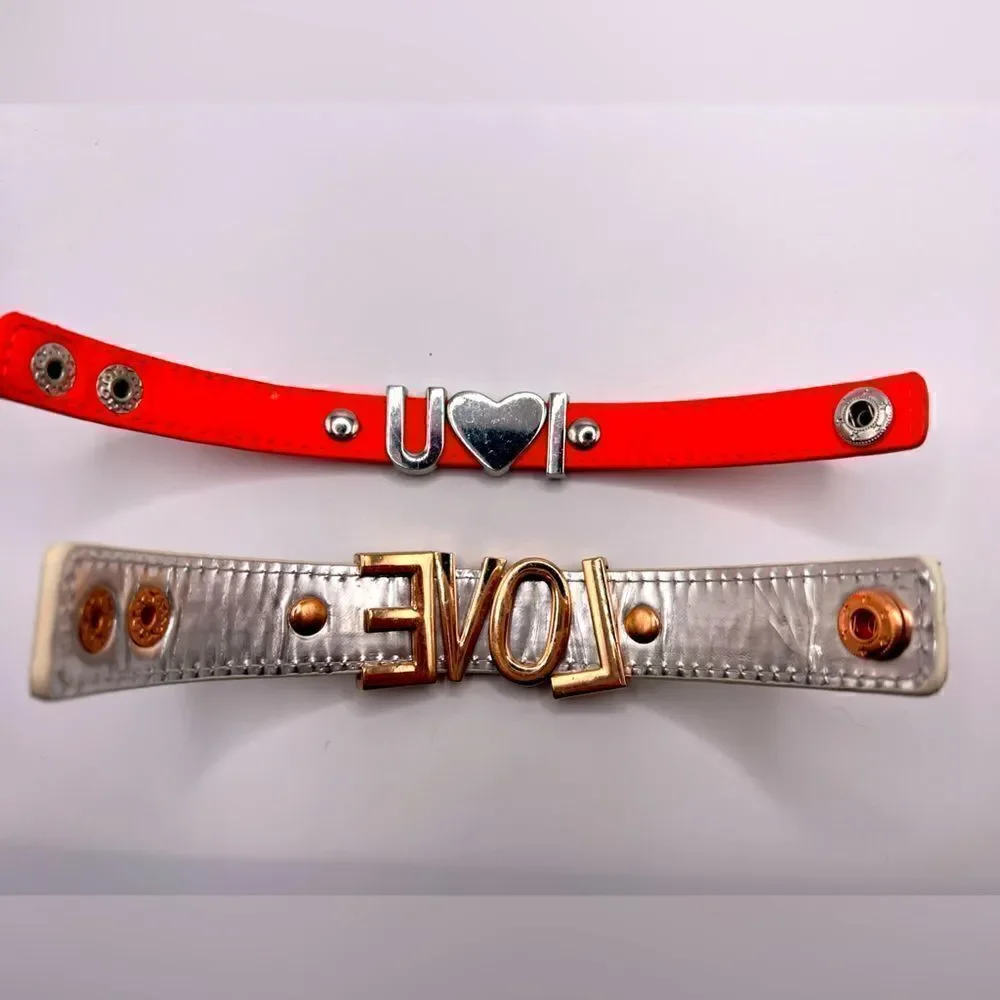 *3/$20* Set of 2 BCBGeneration Love cuff bracelets